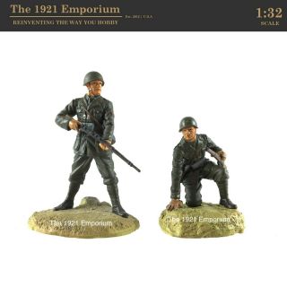 Rare 1:32 21st Century Toys Ultimate Soldier Wwii Italian Army Soldier Set Of 2