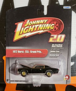 Johnny Lightning 2.  0 1972 Hurst Ssj Grand Prix Black