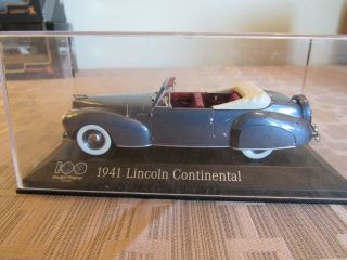 1941 Lincoln Continental 1/43 Minichamps Ltd Edition 100yr Ford Motor Co