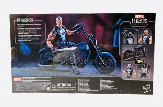 Marvel Legends Series The Punisher With Motorcycle Bike