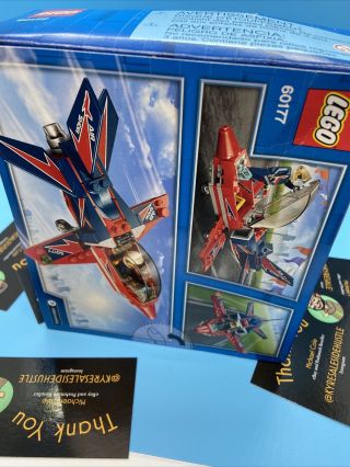 LEGO City Airshow Jet Building Kit 60177 (87 Piece) - Factory 3