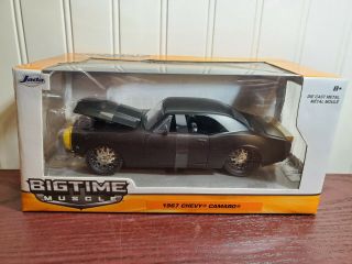 Jada Bigtime Muscle 1967 Chevy Camaro 1:24 Scale Diecast Muscle Car