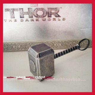 Hot Toys 1/6 Mms224 Avengers Thor The Dark World Metal Mjolnir Hammer