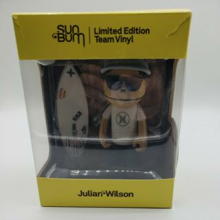 Sun Bum Surfer Julian Wilson Figure Limited Edition Team Vinyl Hurly Red Bull