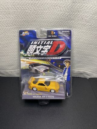 Initial D Diecast Mazda Rx - 7 Fd3s 1:64 (jada Toys 2004)