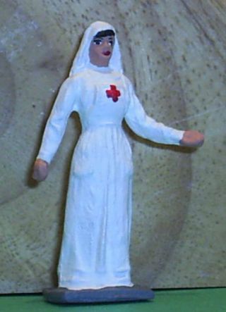 Toy Soldiers World War 1 Wwi Army Medical Nurse 54 Mm