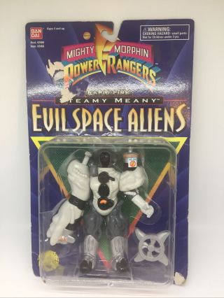 Mighty Morphin Power Rangers Evil Space Aliens Steamy Meany Action Figure