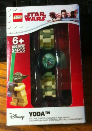 Lego Star Wars Yoda Buildable Watch With Mini Figure 8021032
