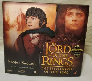 Sideshow Hot Toys Lord Of The Rings 1/6th Figure Frodo Baggins Exclusive Mib