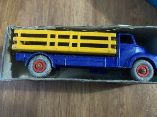 Vintage Dinky Supertoys Meccano 531 - Leyland Comet Lorry - Blue Yellow 1949 - 54