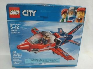 Lego City Airshow Jet Building Kit 60177 (87 Piece) -