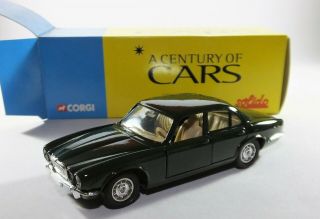 Corgi/solido Century Of Cars Jaguar Xj12 Diecast Toy Car Boxed