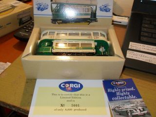Corgi 97267 Grimsby Double Deck Tram Limited Edition 5001 Of 8000