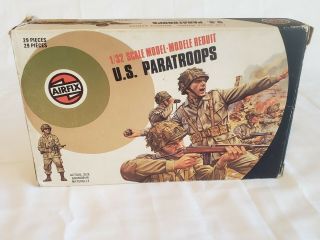 Airfix Military Series U.  S.  Paratroops Toy Soldiers