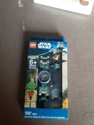 Lego 9002076 Star Wars Watch W/ Yoda Minifigure Green Box Factory