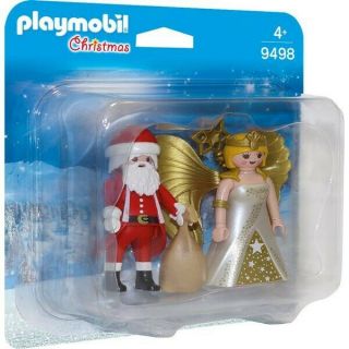 Playmobil Duo Père Noël Et Ange,  Enfants Unisexes,  9498
