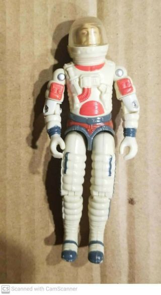 1983 Vintage Hasbro Gi Joe Skystriker Pilot Ace Action Figure Complete W/helmet