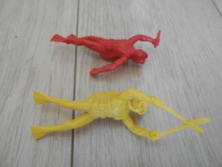 6 X VINTAGE 1970/80 ' s TOY DIVER FIGURES,  LATER DIVER.  MILITARY/TOY SOLDIERS 3
