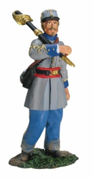 Britains 17989 American Civil War Confederate Infantry Officer Advance 1,  No Box