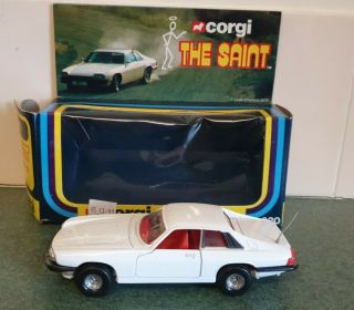 Corgi No : 320 The Saint Jaguar Xjs White Boxed