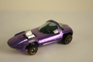 Mattel Hot Wheels Redline Purple Silhouette 1967