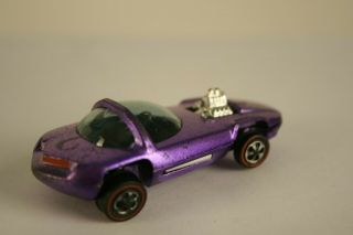 Mattel Hot Wheels Redline Purple Silhouette 1967 2