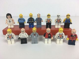 13 Lego Mini Figs Figures Shown Exactly As In Photos Bodies Heads Legs