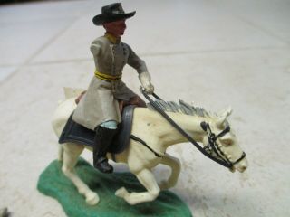 VTG Britains US Cavalry Civil War Officer General Mounted Figure Soldier Parts 2