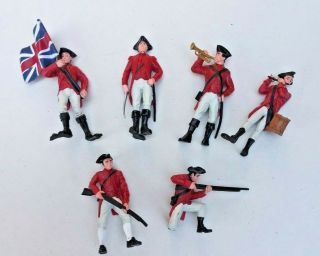Toy Soldiers American Revolution British Redcoats Infantry Britain 