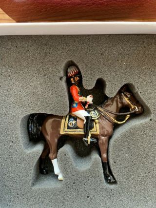Britains Metal Toy Soldier On Horse King George V Wwl 41038