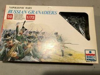 Esci 1/72nd Scale Plastic Set 236 Napoleonic War Russian Grenadiers