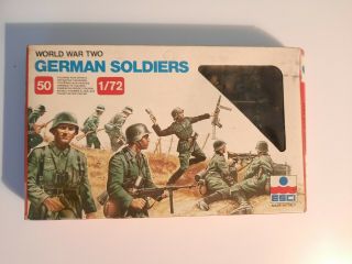 Esci World War Two German Soldiers 1/72 Scale Made In Italy 201