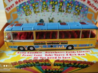 The Beatles Magical Mystery Tour Bus Corgi