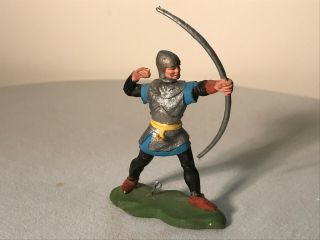 Vintage 1472 Britains Ltd Swoppet Knight With Longbow - Incomplete?