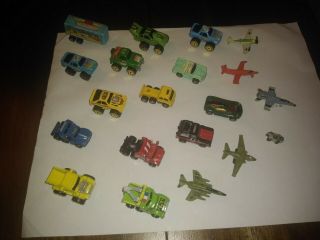 20qty Micro Machines,  Road Master And Funrise Vehicles Planes