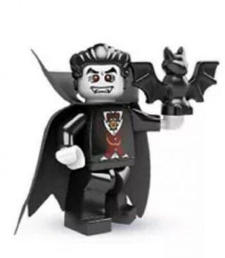 Lego Series 2 Vampire Dracula Minifigure Bat Collectible 8684 Pack