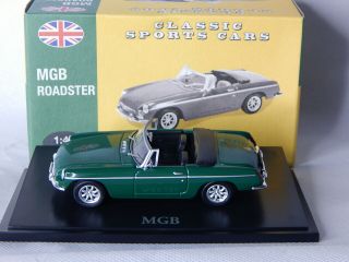 Classic British Sport Cars Mg Mgb Roadster Atlas Edition 1:43 Scale Norev