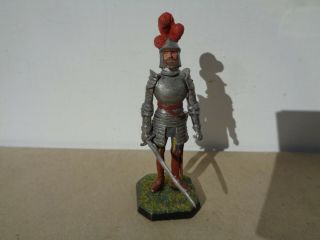 Rose,  Conquistador Cortes Spanish Explorer In S.  America,  Well Done,  54mm Lead
