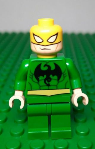 Lego Marvel Spider - Man Iron Fist Minifigure Sh041 6873 Heroes Authentic