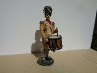Metayer Or Similar,  Napoleonic French Infantry Drummer Painted Lead 54mm Soldier