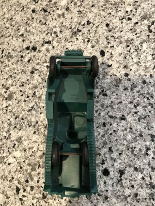 1960 Auburn Rubber Toy Army Half Track,  Jeep And Howitzer 3