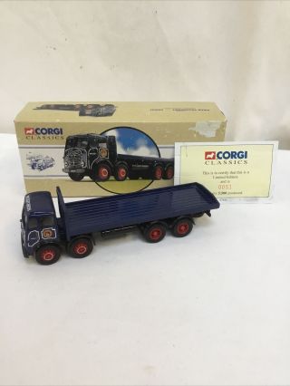 Corgi Classics 1:50 Foden Flatbed Pickfords 97956 Boxed - 17
