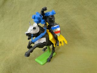 1971 Britains Ltd Deetail Black Knight And Horse