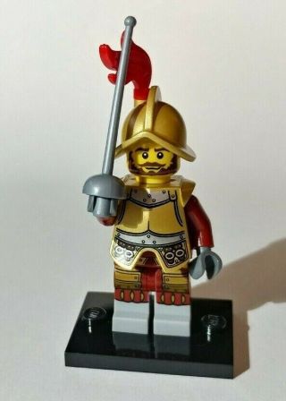 Lego Minifigure Series 8 Conquistador 02 Spanish Soldier Sword Foil 8833 Euc