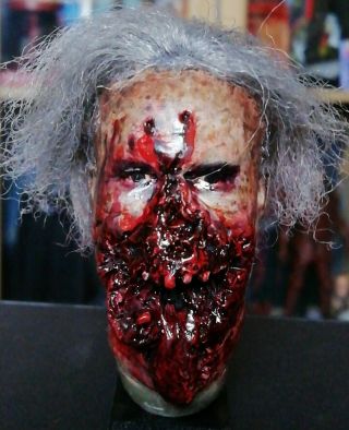 Custom 1/6 Scale Zombie Dr Tongue Head Accessory Romero Day Of The Dead