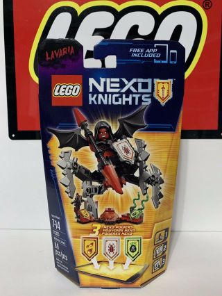 Lego 70335 Nexo Knights Lavaria Ultimate In Package