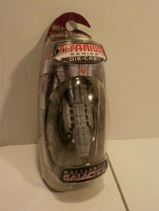 N Star Wars Titanium Series: Battlestar Galactica Bsg 2004 Pegasus Moc