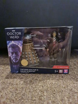 Character Options Doctor Who The War Doctor & Dalek Scientist Figure Set