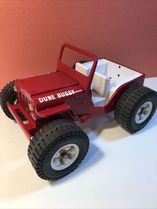 Tonka Jeep Dune Buggy Red 10” Vintage 1960 - 70 
