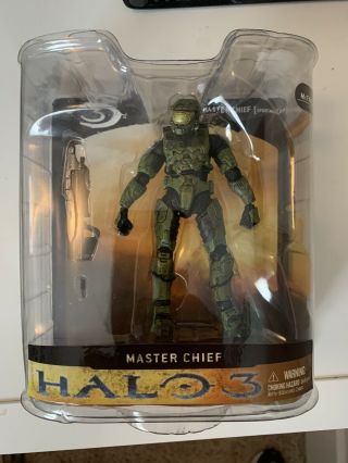 2008 Mcfarlane Toys Halo 3 Series 1 - Spartan Soldier Mark Vi Armor Green Figure